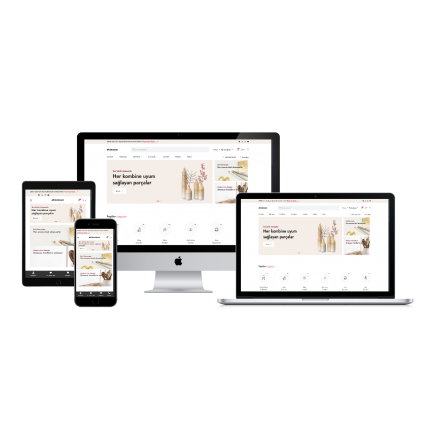 E-Ticaret Sitesi Aksesuar, Züccaciye - DWEB05 E-Ticaret Sitesi Aksesuar, Züccaciye - DWEB05