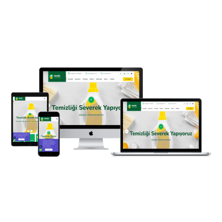 Temizlik Hizmetleri Web Sitesi – DWEB29