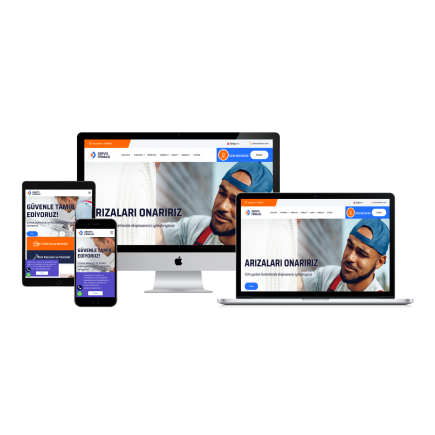 Tamir & Servis Web Sitesi Paketi– DWEB34