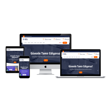 Servis, Onarım Web Sitesi Paketi - DWEB36